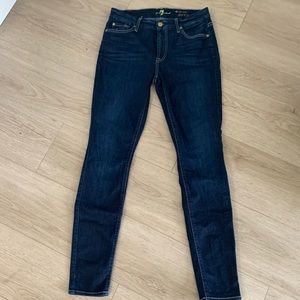 7 for all Mankind High Rise Skinny Jeans